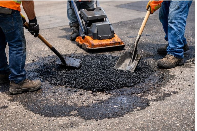 Pothole patching and repair