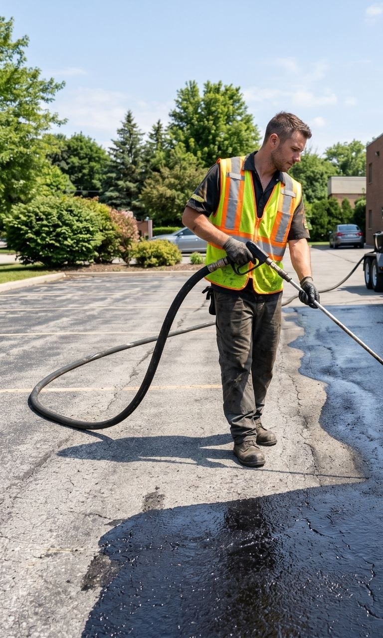 Professional sealcoating service